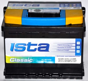  ISTA CLASSIC 60AH R+ 510A (EN)
